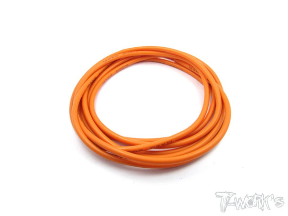 EA-026 12 Gauge Silicone Wires 2M colori selezionabili,-Orange