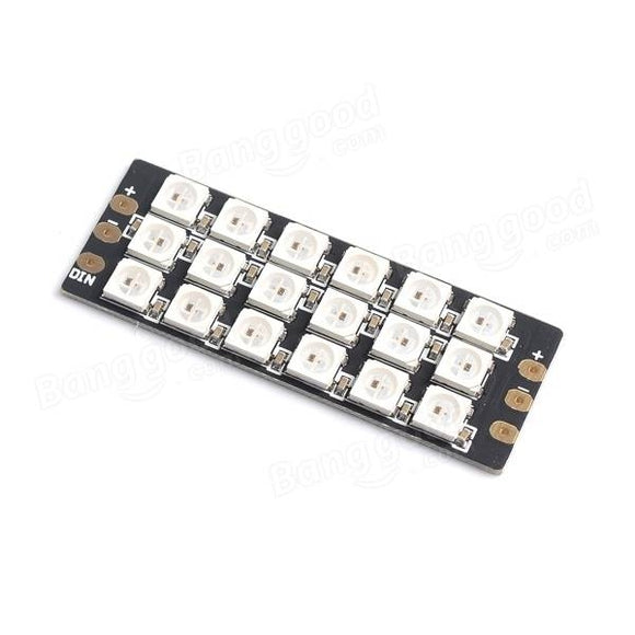 DIATONE SW603 2812 Full Switchable Color Flash Bang 18 LED Board