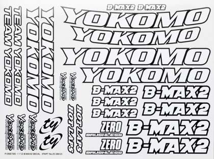 Yokomo B-MAX2 decal