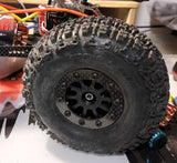 Coppia Cerchi 1.9  Scomponibili Stampati 3D In Nylon Con BeadLock In Carbonio