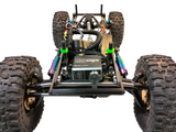 Telaio Extreme XXX-CUBE  per ponti con differenziale disassato Stile Capra compreso di Trasmissione, supporto servo LCG e link in carbonio posteriori