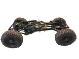 Telaio Extreme XXX-CUBE  per ponti con differenziale disassato Stile Capra compreso di Trasmissione, supporto servo LCG e link in carbonio posteriori