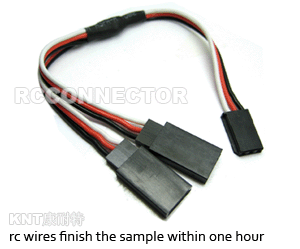 Futaba Y Extension 22AWG straight wire