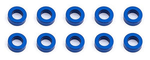 Ballstud Washers, 5.5x2.0 mm, blue aluminum