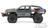 for Axial SCX10 Trail Honcho 12.3" (313mm) wheelbase  Proline Chevy Silverado Clear Body for SCX10