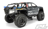 for Axial SCX10 Trail Honcho 12.3" (313mm) wheelbase  Proline Chevy Silverado Clear Body for SCX10