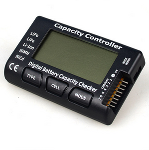 RC LiPo LiFe Li-ion NiMH Nicd CellMeter 7 Digital Battery Capacity Controller Checker