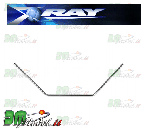 T2 front anti-roll bar, 1.2mm dia, gold colour. Same bar as included in #302401 T2 Front Anti-Roll B