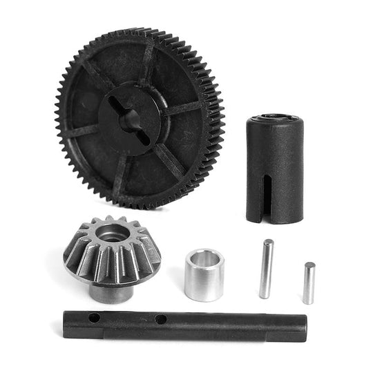 Steel Bevel Drive Gear with Spur Gear, Shaft & Outdrive (PTG-2)