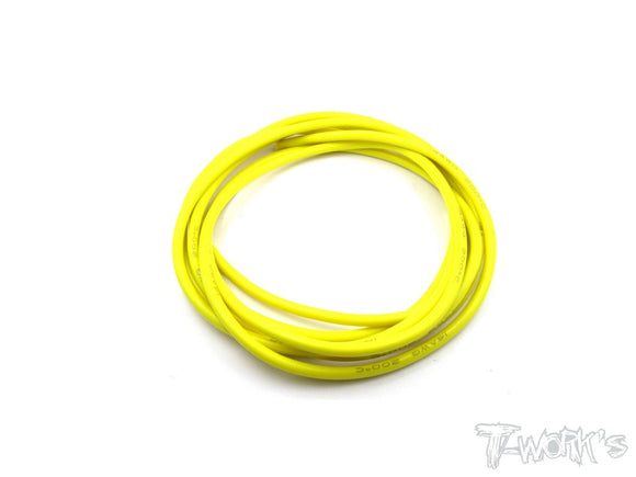 EA-026 12 Gauge Silicone Wires 2M colori selezionabili,-Yellow
