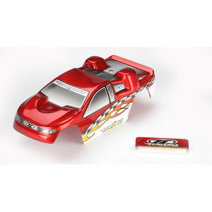 Body, Red with Stickers: Micro-T