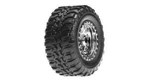 LOSB1573 LOSI Desert Tire Set Mounted, Chrome (4): Micro DT