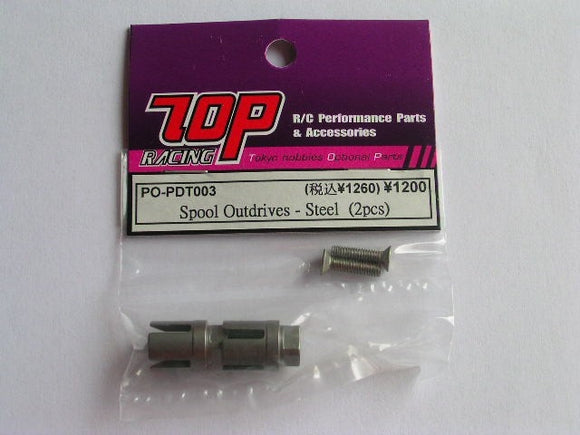 PO-PDT003 - Spool Outdrive Steel (2pcs)