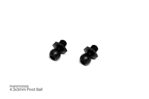 4.3X3 mm pivot ball