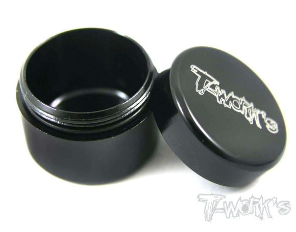 Contenitore per grasso in alluminio piccolo  colori selezionabili TA-034 Aluminum Grease Holder ( Small )-Black