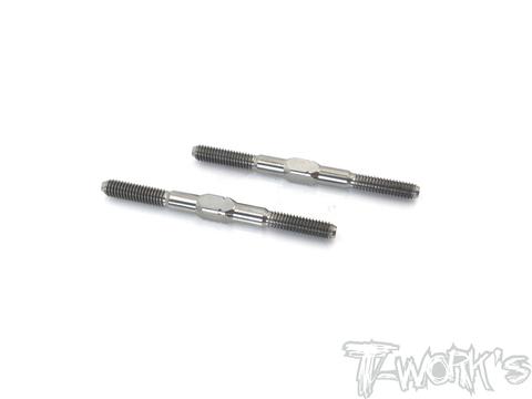 Tiranti in Tianio 4mm misure selezionabili, 64 Titanium Turnbuckles 4mm 2pcs-4x18mm