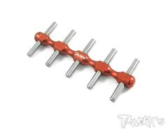 Aluminum 5mm Pinion Gear Holder-Orange