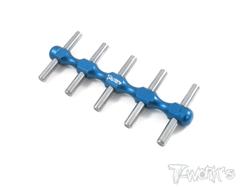 Aluminum 5mm Pinion Gear Holder-Blue