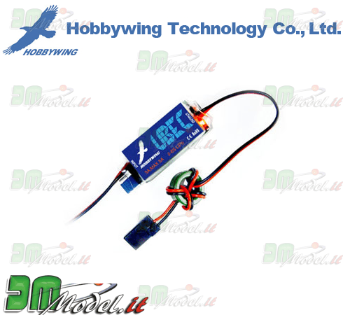 Hobbywing regolatore di voltaggio LiPo 6V.