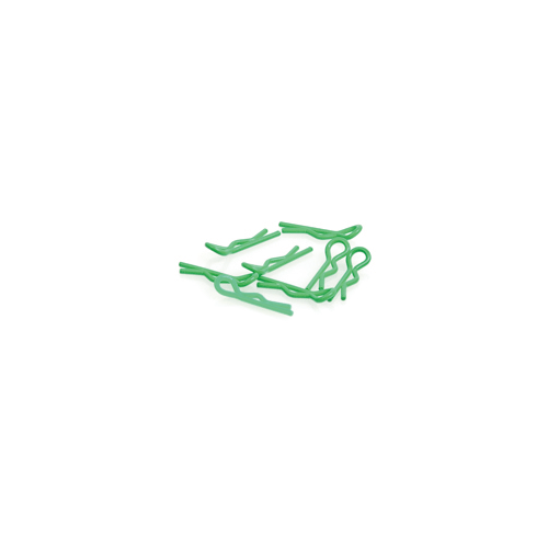 Small Body Clip 1/10 - Fluorescent Green (8)