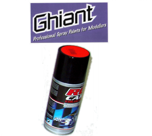 Paint for lexan red fluo ghiant
