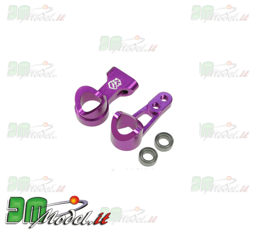 Aluminium Steering Saver For Hot Bodies Cyclone - Purple Colo