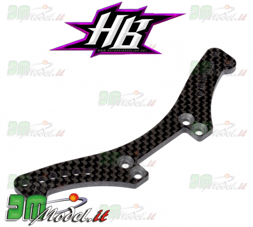 HB70731 REAR SHOCK TOWER WOVEN GRAPHITE