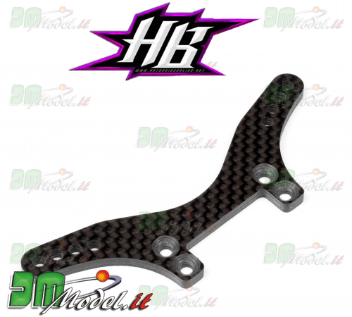 HB70730 FRONT SHOCK TOWER WOVEN GRAPHITE