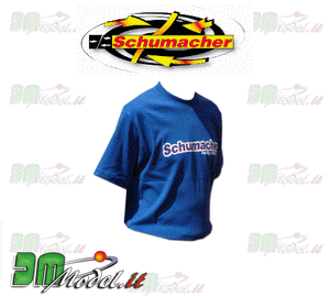 G331XL - Schumacher T-shirt Blue XLarge