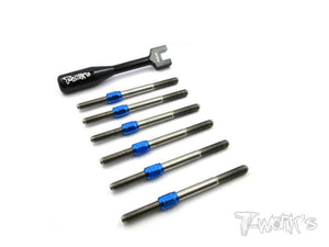 TB-066H Hybrid Titanium Turnbuckle Set For Team Associated RC10 B5/B5M