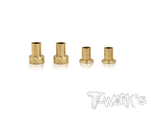 TE-130-2 Brass Offset Caster Block Bushings (AE RC10 B5/B5M/T5M/SC5M)