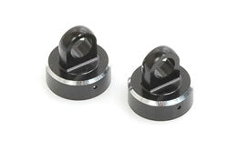 U3284	Race Shock Top Cap (pr) - Black Unvented