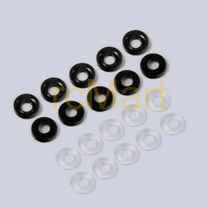 Yeah Racing (#WR-0009BK) Chassis Tweak Adjustment Washer (BK) for GP & EP